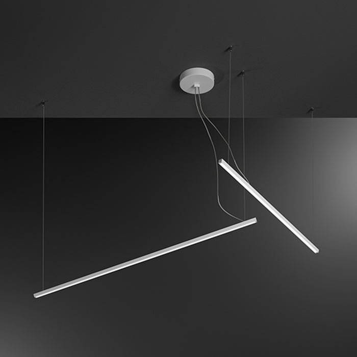 Lampadario Moderno Syncro Bianco Led Piccolo