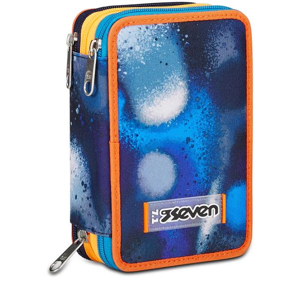 Ast. 3 zip seven - blue deep - 300102434