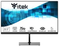 Itek gwf monitor pc 54,5 cm (21.4") 1920 x 1080 pixel full hd led nero - ITMF22V075FHD