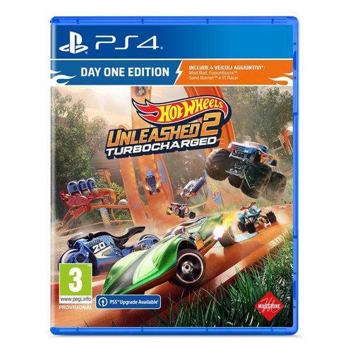 Videogioco milestone 1126060 playstation 4 hot wheels unleashed 2 turb