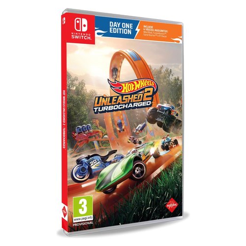 Videogioco milestone 1126063 switch hot wheels unleashed 2 turbocharge