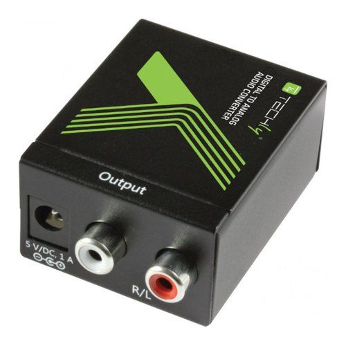 Techly convertitore audio da digitale spdif ad analogico (idata spdif-3) - IDATA SPDIF 3