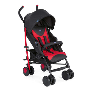 Chicco 07079431300000 carrozzina passeggino gemellare 1 seduta(e) nero, rosso - 07 79431 300