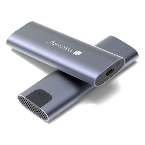 Box esterno hard disk techly i case usb31c nvme2 usb 3.2 nvme grey gre