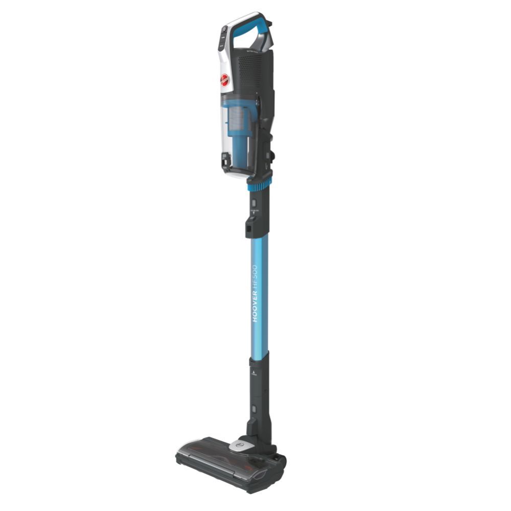 Hoover hf522stp 011 aspirapolvere a bastone batteria secco micro senza sacchetto 0,45 l 290 w blu, grigio - 39400988