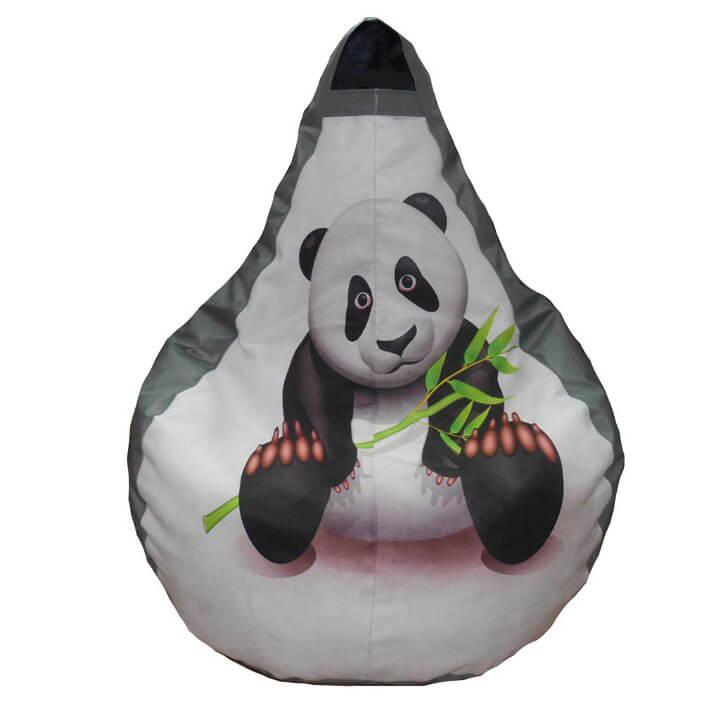 Poltrona a Sacco Pouf in Poliestere Design Panda Avalli