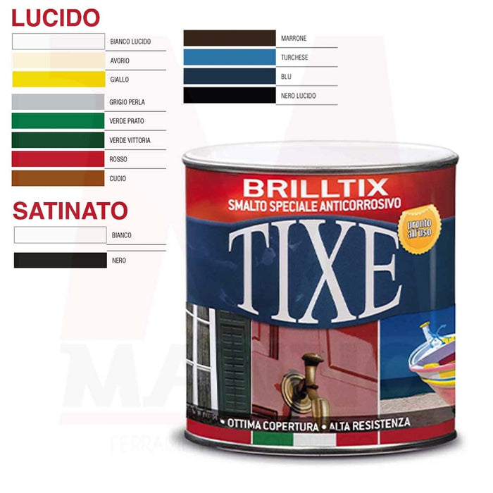 Smalto anticorrosivo 125 ml - Tixe Brilltix Avorio