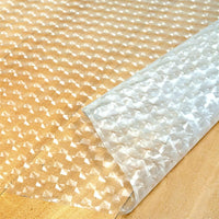 Tovaglia Trasparente Antimacchia 140x500 cm Moderna Plastificata Lucida Copritavolo Pvc Dis.4