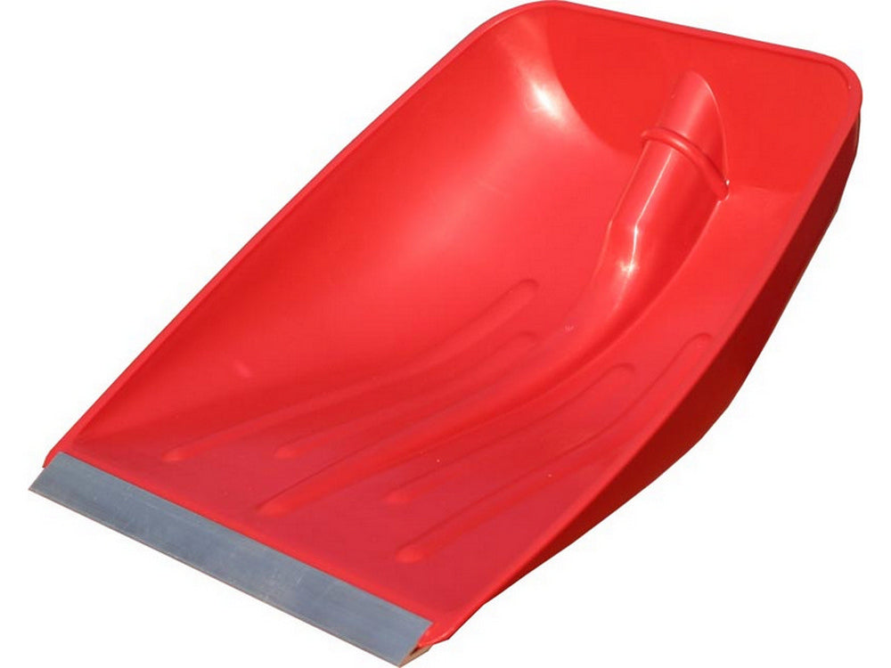 pala multiuso da neve con frofilo in alluminio cm. 42x38 col. rosso cod:ferx.vit30964