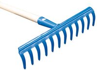 Agef rastrello per giardino 12 denti con manico cm. 130 - Agef