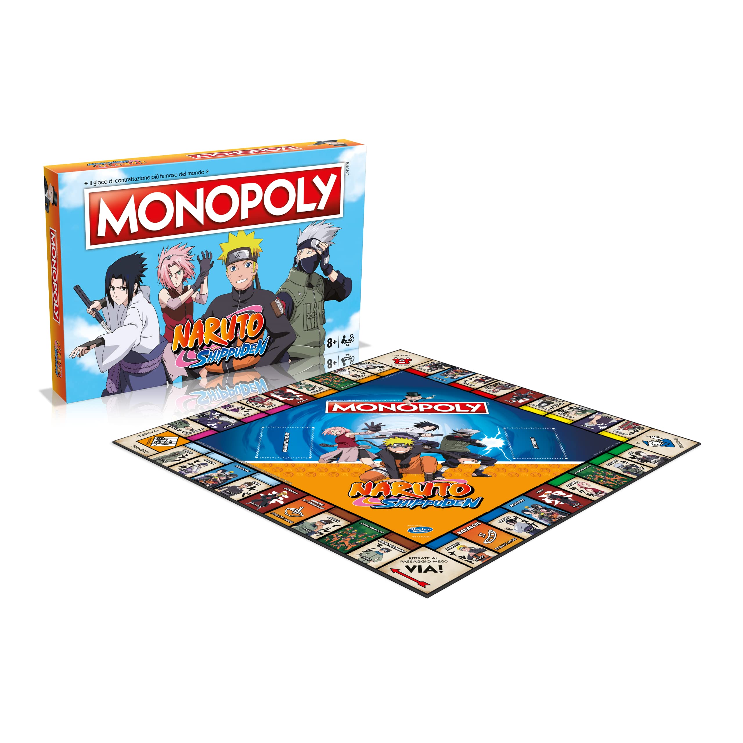 Gioco in scatola MONOPOLY - Edizione NARUTO