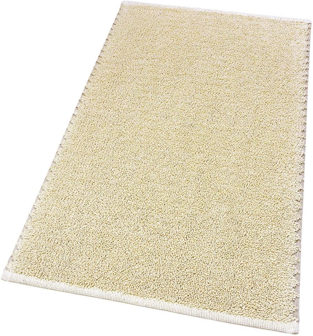 Tappeto Bagno Camera Scendiletto 60x130 cm Puro Cotone Morbido Lavabile Made In Italy Beige