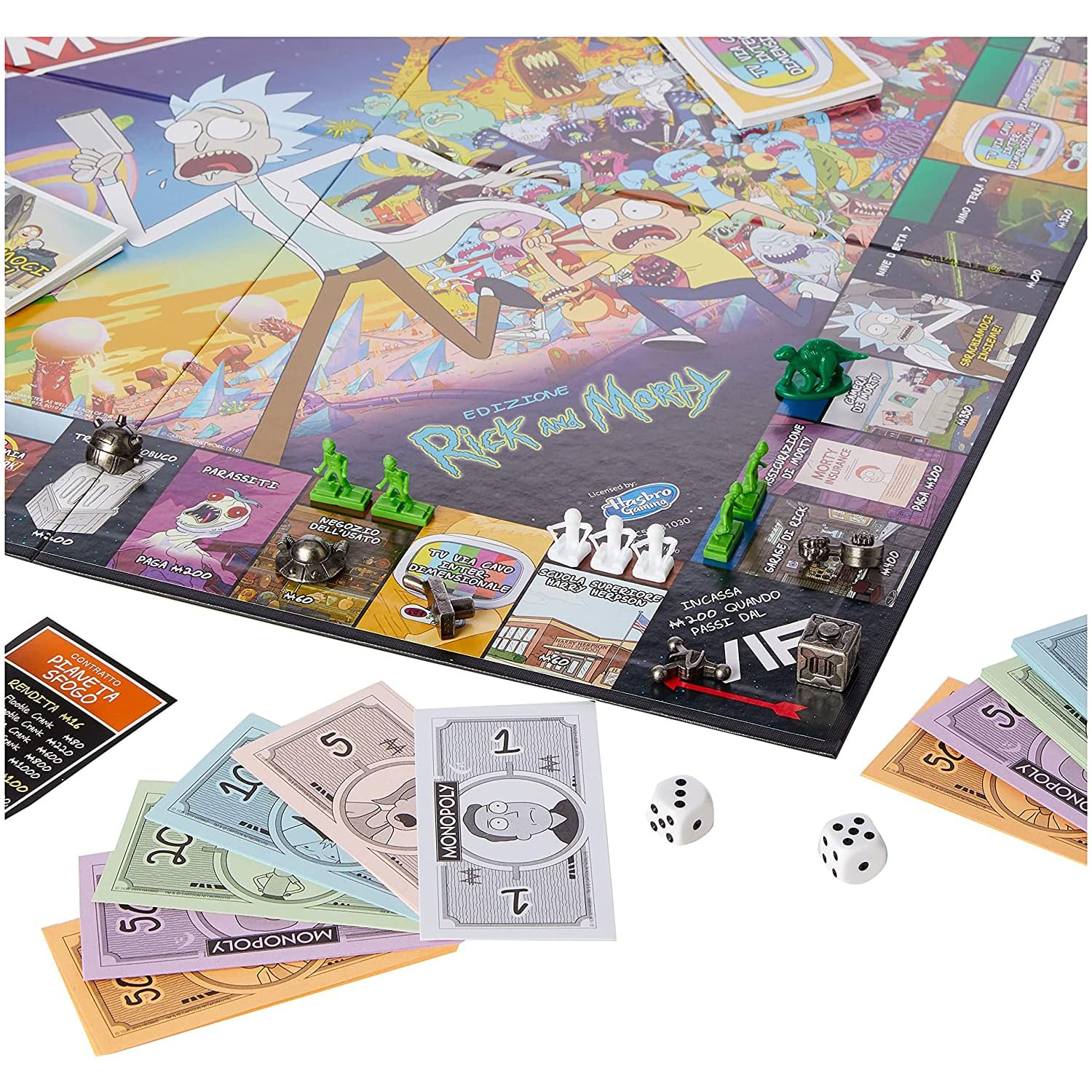 Gioco in scatola MONOPOLY - Edizione Italia Rick&Morty 