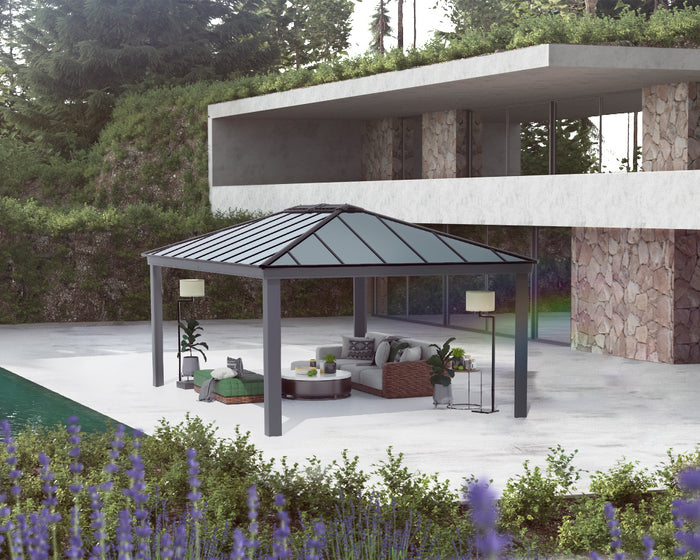 Gazebo in Alluminio Dallas  4.3X6.1 m