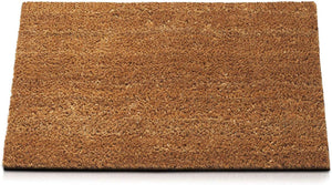 Zerbino Cocco Naturale 30x80 cm Retro Gomma Antiscivolo Tappeto Ingresso 100% Made In Italy