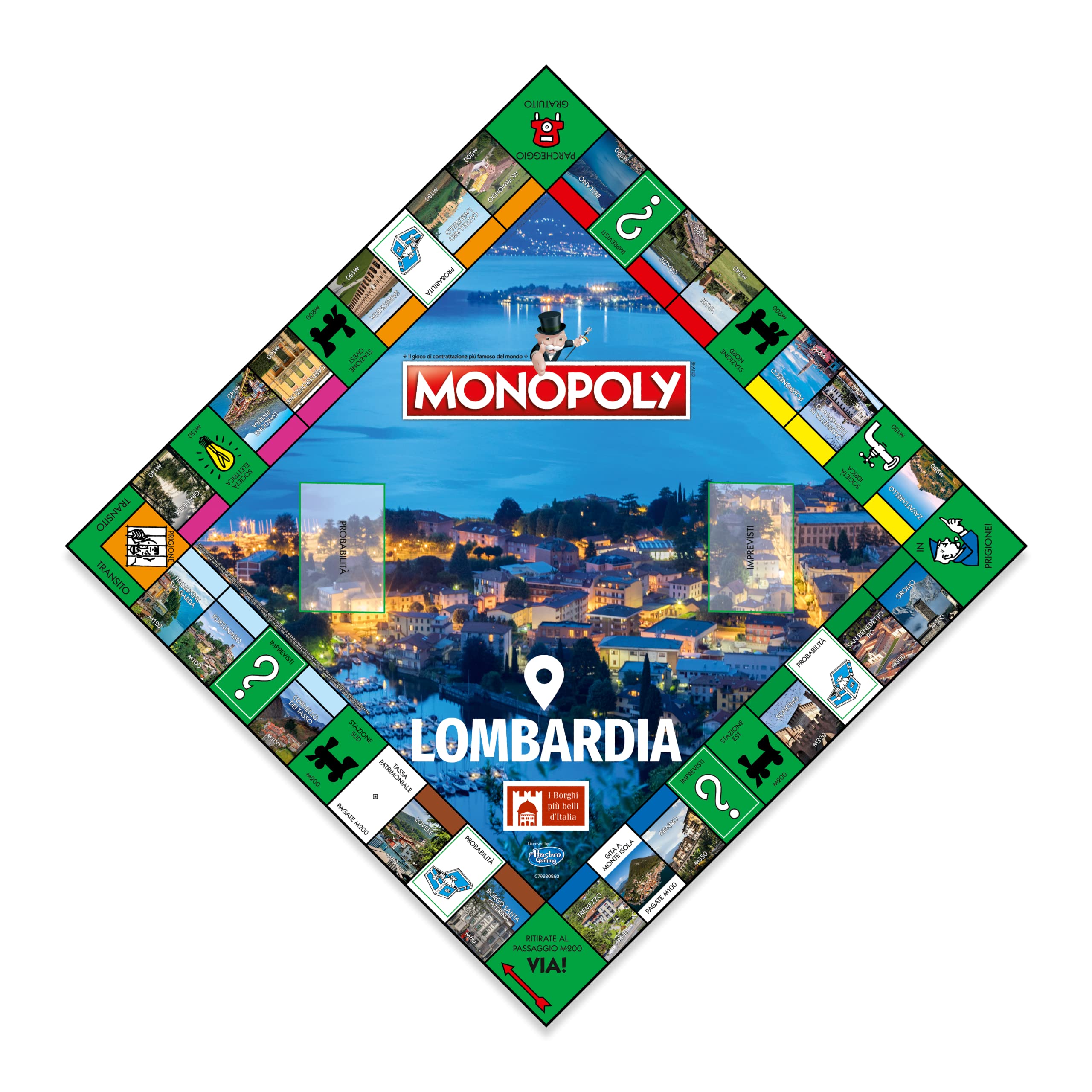 Gioco in scatola MONOPOLY Edizione LOMBARDIA