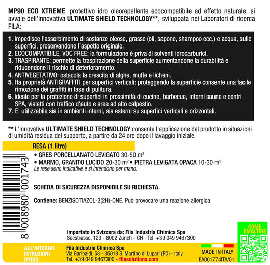 Mp90 Eco Xtreme Lt. 1 Protezione Estrema Idro Oleorepellente