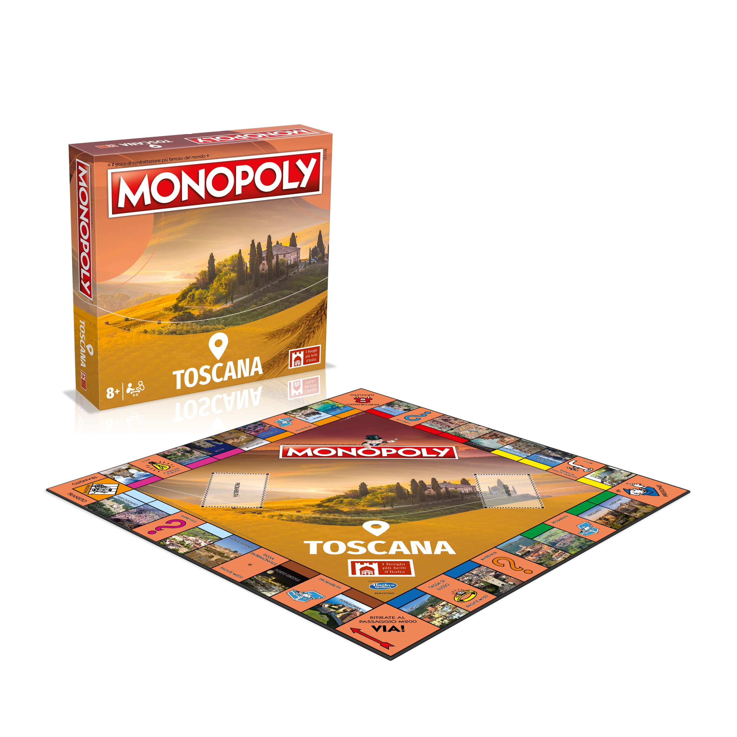 Gioco in scatola Monopoly Edizione Toscana REGIONAL EDITION