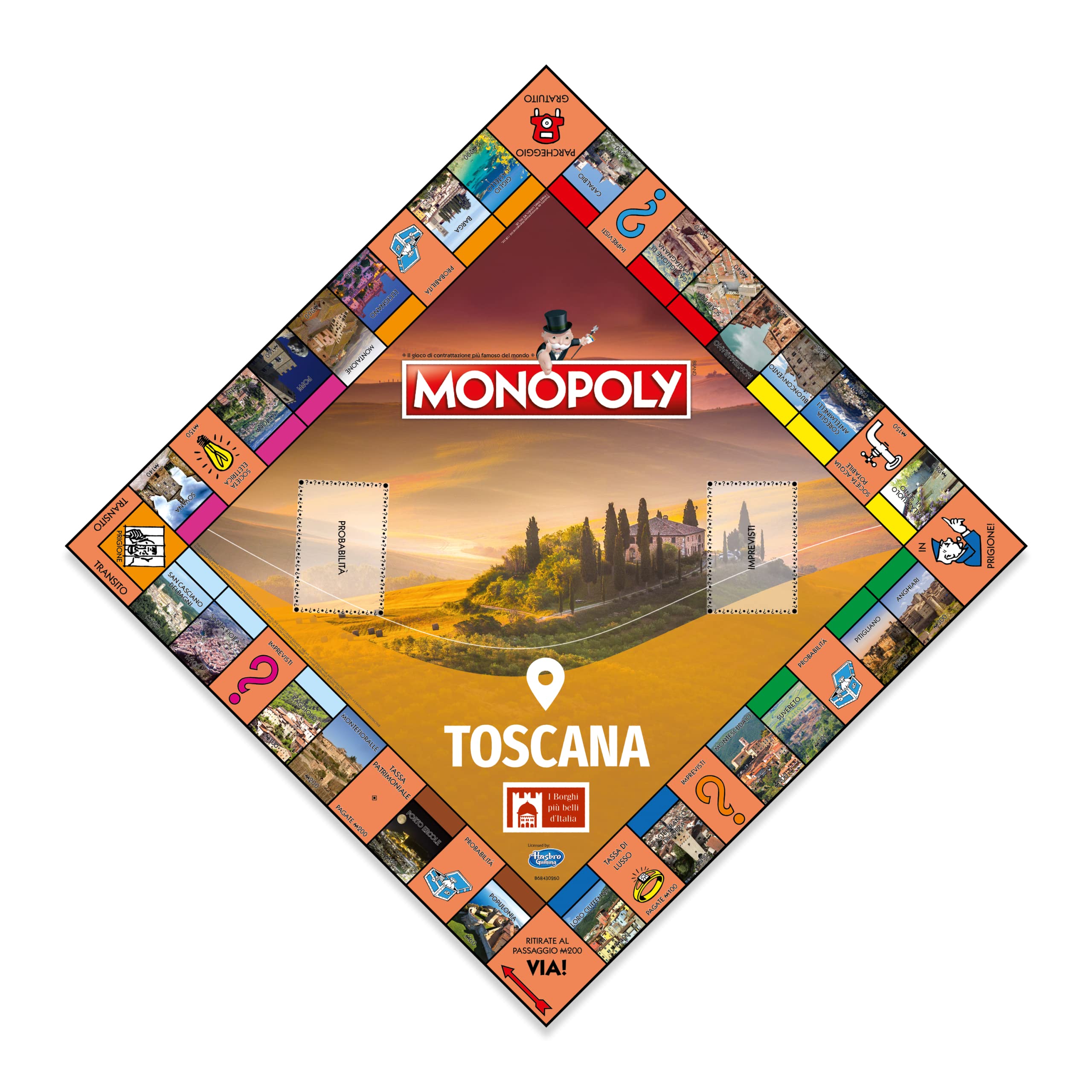 Gioco in scatola Monopoly Edizione Toscana REGIONAL EDITION