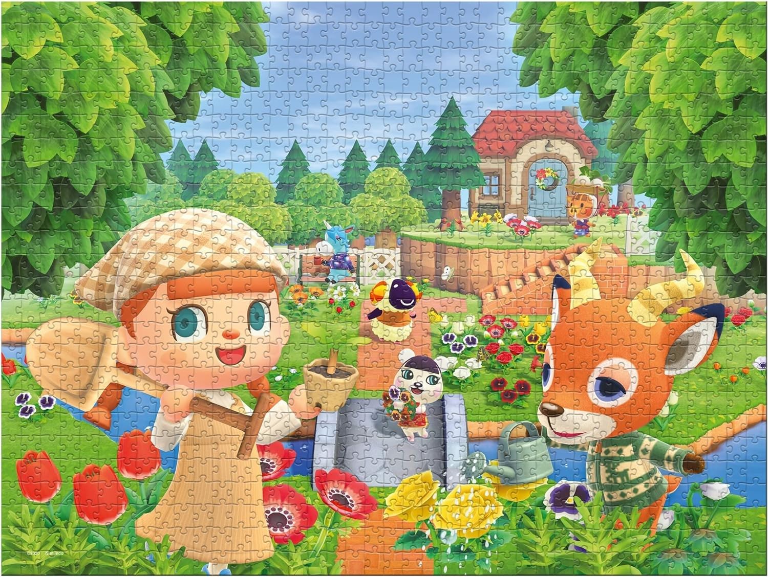 Puzzle edizione ANIMAL CROSSING 1000 Pezzi