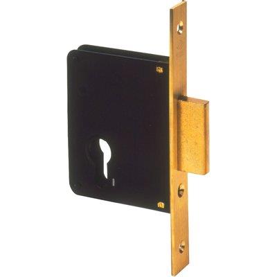 Serratura legno infilare 52310 cisa b.quadro ottonato f.mm 22  f.sagom m2 e.mm 60 Cisa 