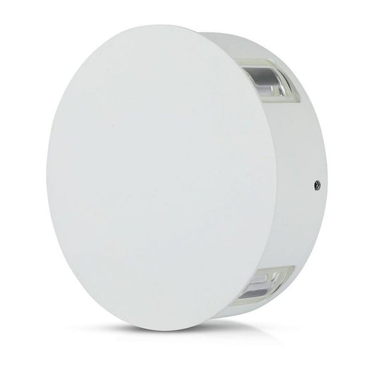 Muratura a parete LED da 4W Light White Body Round 3000K IP65