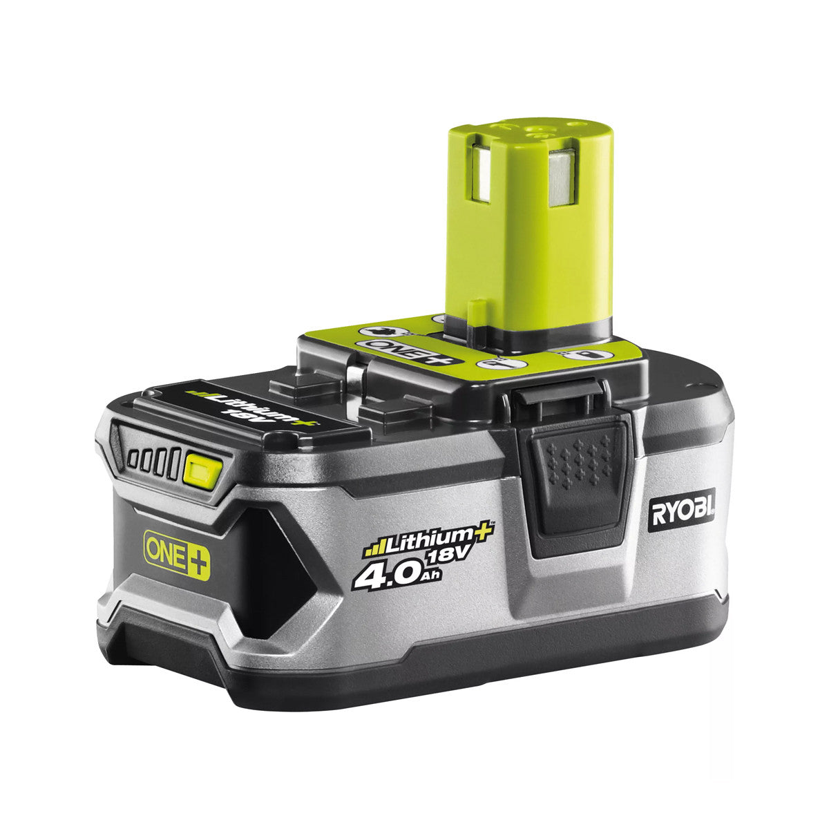 Rc18120-242-Kit Energia 2 Batterie E Caricabatteria 18V (1 X 4,0Ah E 1 X 2,0Ah)-Ryobi