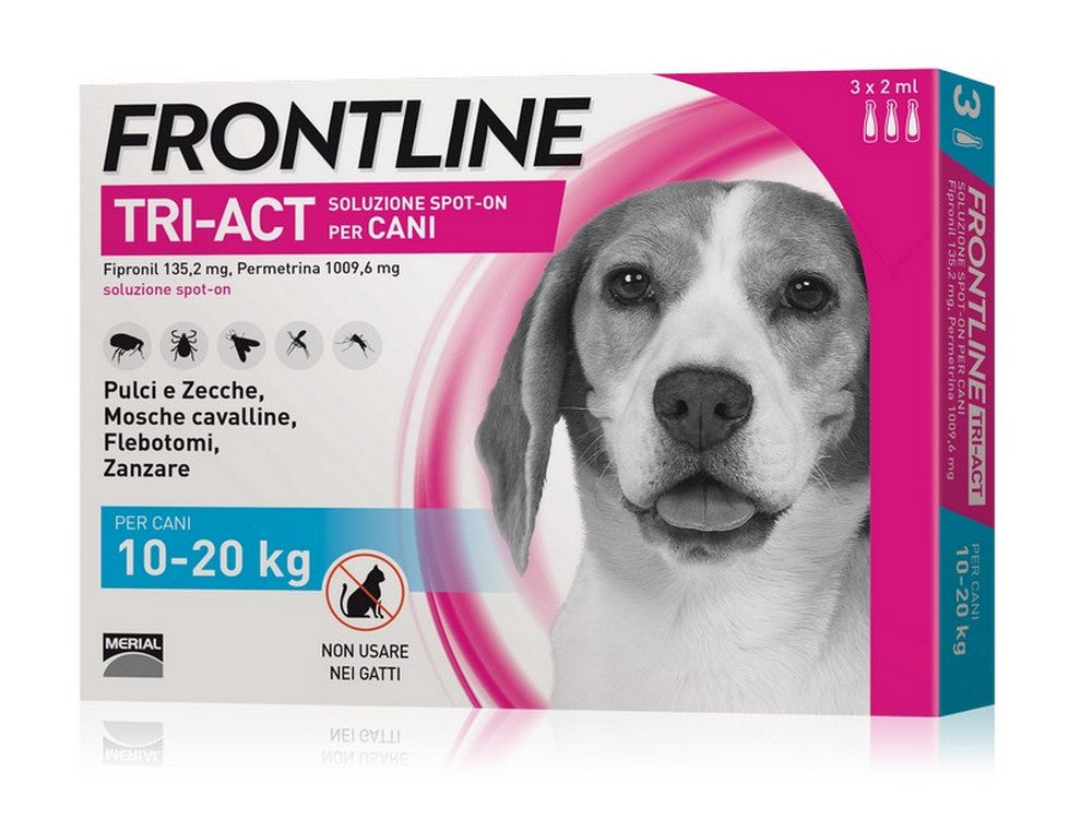antiparassitario tri-act per cani 10Â¸20 kg. (cf. 3 pipette) vit37104