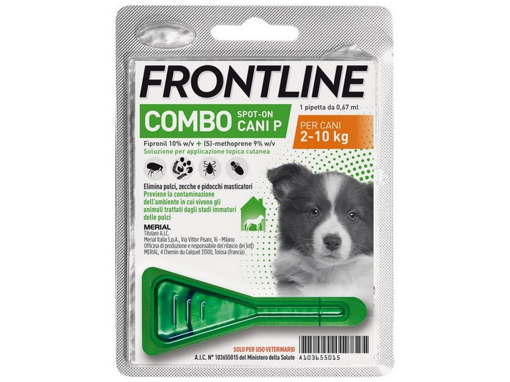 antiparassitario combo per cani 2°¸10 kg. (cf. 1 pipetta) vit33702