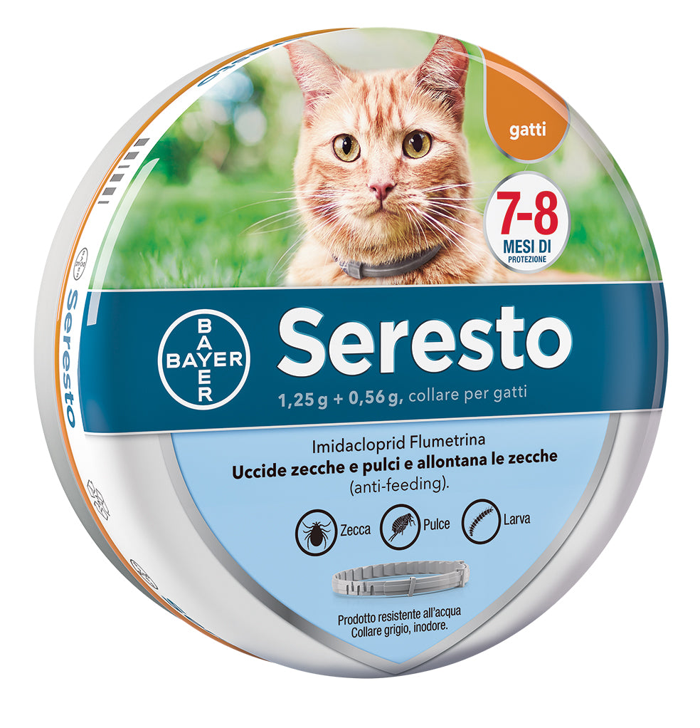 Bayer collare antiparassitario per gatti seresto  cm. 38 - Bayer