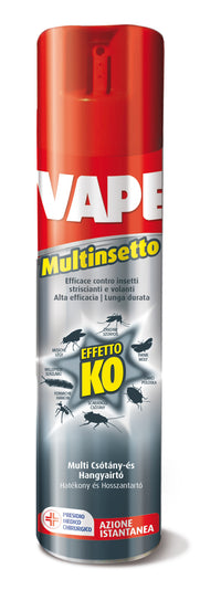 Vape insetticida multinsetto spray super ko2  ml. 400 (12 pezzi) - Vape