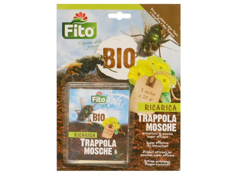 Fito ricarica trappola per mosche 3 pz. (12 confezioni) - Fito