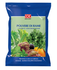 Adama concime polvere di rame 50% kg. 1  - Kollant