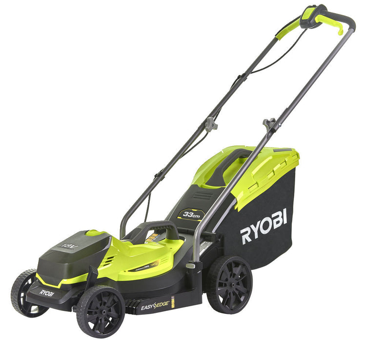 Olm1833B-Tosaerba Silenzioso Con Taglio A 33 Cm E Sacco Di Raccolta 35 Lt 18V-Senza Batteria-Ryobi