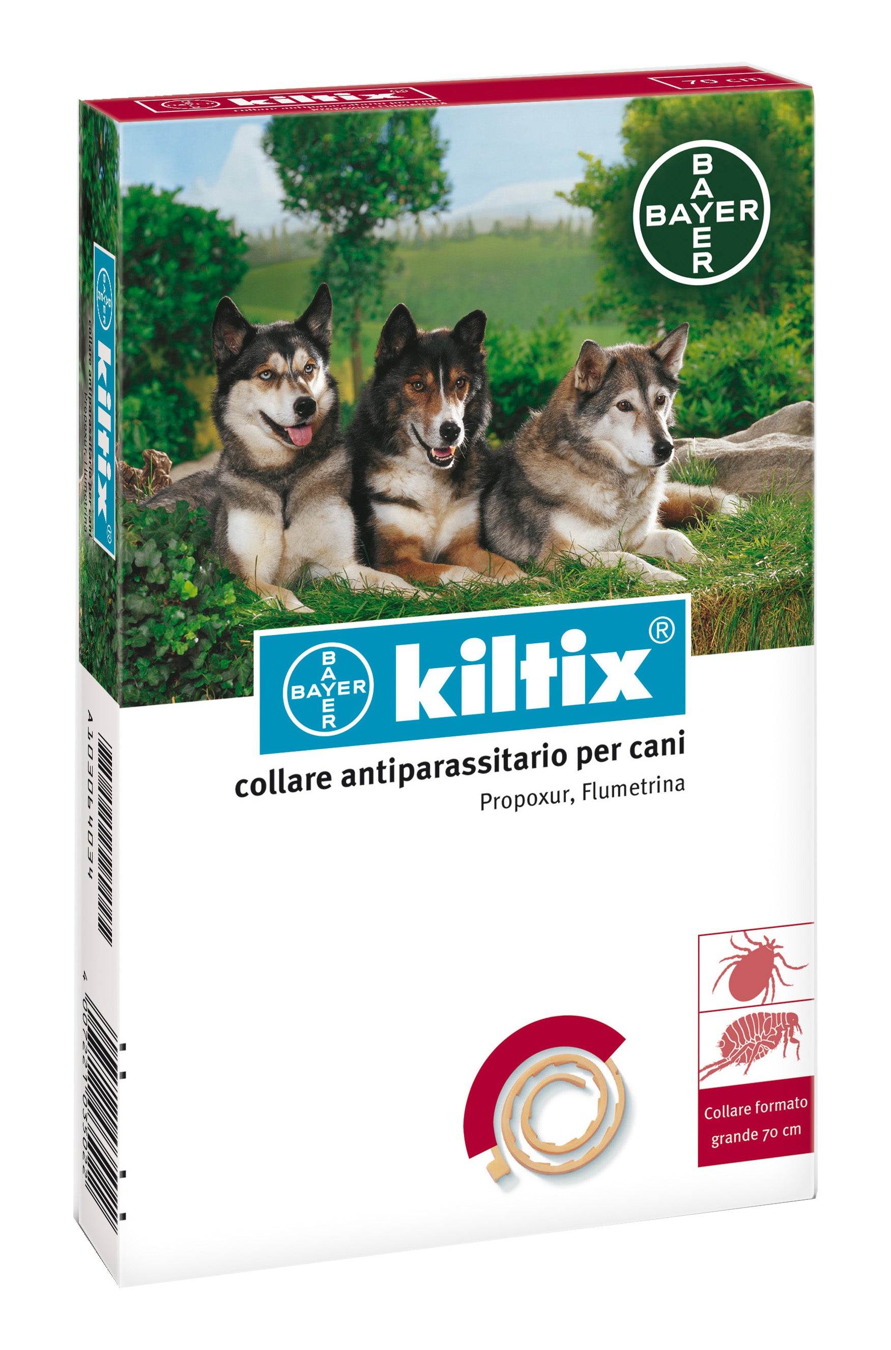 BAYER KILTIX COLLARE PER CANE GRANDE  PZ 1,0