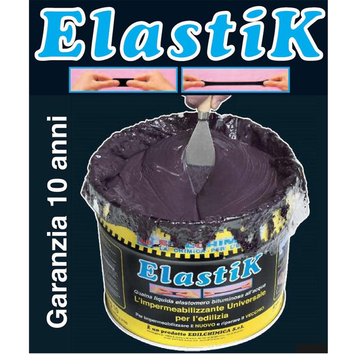 Elastik impermeabilizzante liquido guaina elastica edilchimica kg 20