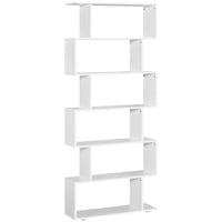 Easycomfort Libreria di Design Mobili Ufficio Scaffale in Legno 80x24x191cm Bianco