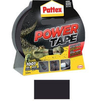 Nastro alta resistenza power tape pattex nero mm 50 ml 10 (2 pezzi) Pattex