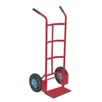 Bravetta carrello portasacco light 20 hand pneum mm 255x75 d.metallo f.mm 20 cm 115x43,5 Hand 