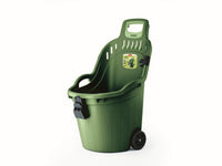 carriola multiuso helpy cart cm. 59,5x53x88,5 h col. verde bruno cod:ferx.vit47244