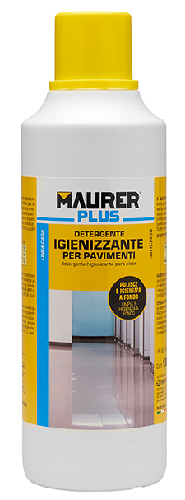 Detergente pavimenti igienizzante profumato 1lt maurer plus