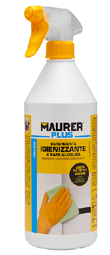 Detergente pavimenti antibatterico igienizzante 750ml maurer plus