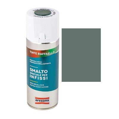 Smalto spray tinta raffaello arexons 3201 grigio metallizzato ml 400 (6 pezzi) Arexons 