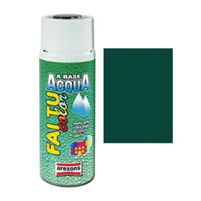 Smalto spray fai tu color base acqua arexons verde muschio lucido ml 400 (6 pezzi) Arexons 