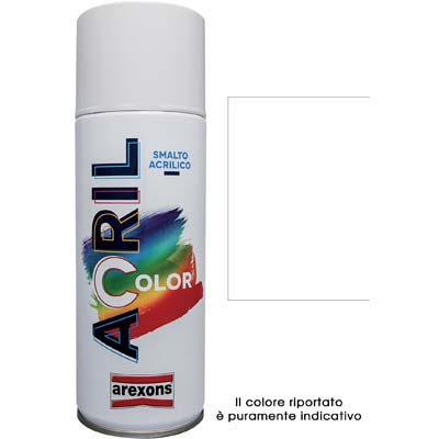 Smalto spray acril color arexons trasparente lucido ml 400 (6 pezzi) Arexons 