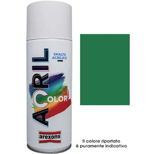 Smalto spray acril color arexons verde menta ral 6029 ml 400 (6 pezzi) Arexons 