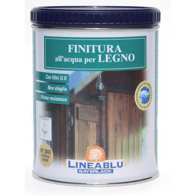 Finitura acqua lineablu sayerlack hf2046 trasparente semilucido ml 750 Sayerlack 