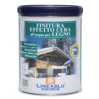 Finitura cerosa acqua lineablu sayerlack hi2311 trasparente lucido ml 750 Sayerlack 