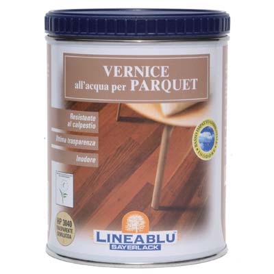 Vernice acqua parquet lineablu sayerlack hp3040 trasparente semilucido ml 750 Sayerlack 