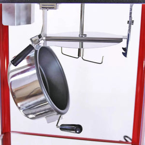 Macchina per Popcorn Acciaio Inox con Carrello